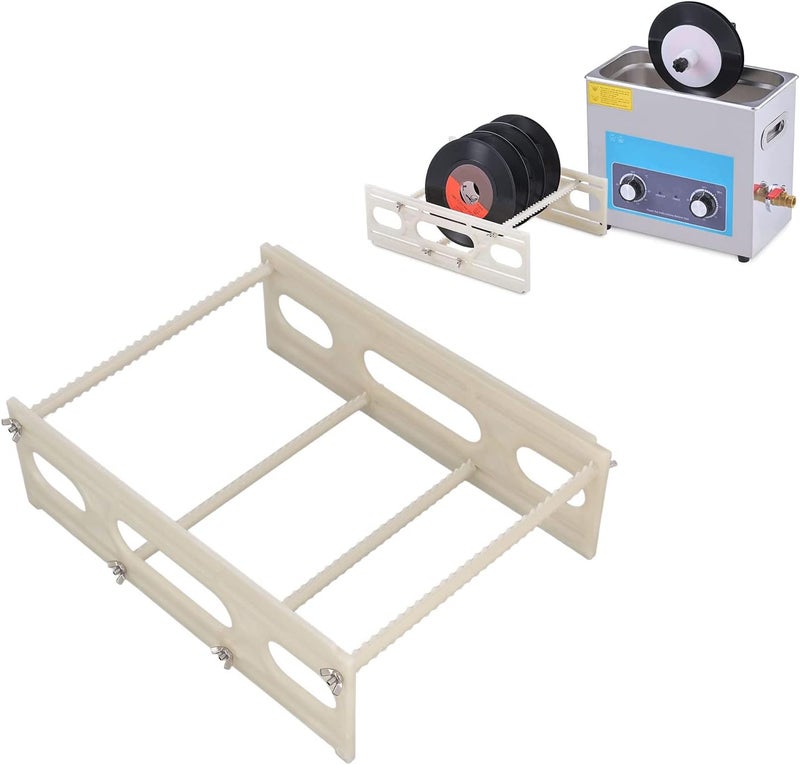 Topyond Record Drying Rack, ABS Plastic Large Capacity Record Storage Holder, Sawtooth Design Vinyl Record Organizer, Drying 30 Records Record Cleaner at a Time, Finished Size 12.6 * 8.86in - Image 1